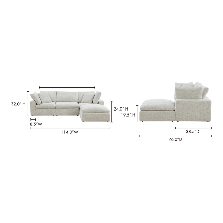 Modern Oasis Modular Sofa Set