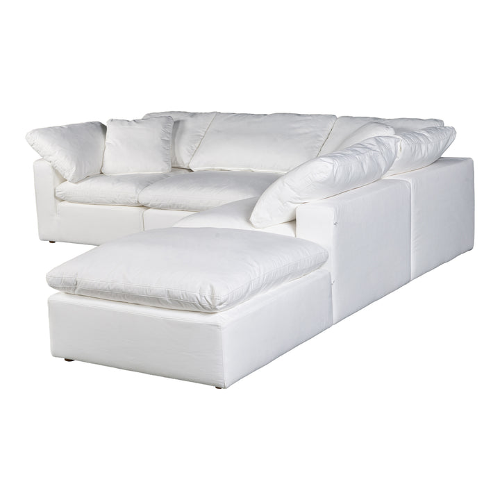 Ultra-Comfy Modular Lounge System with Performance Fabric