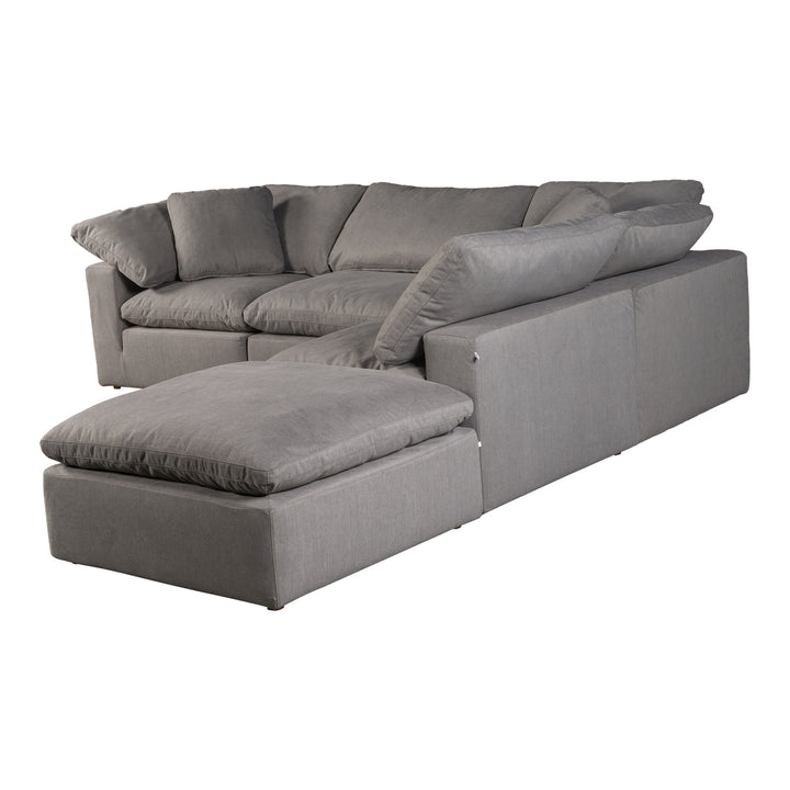 Ultra-Comfy Modular Lounge System with Performance Fabric