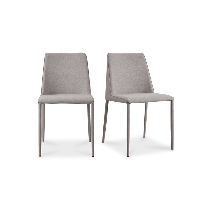 Timeless Contemporary Square Dining Chairs - Set of Two