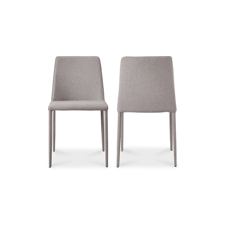 Timeless Contemporary Square Dining Chairs - Set of Two