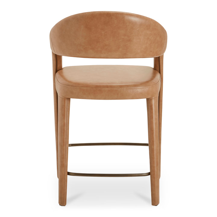 Elevated Barrel Stool with Comfortable Seat and Sleek Design