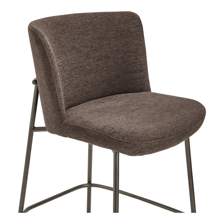 Streamlined Bronze Diner Stool