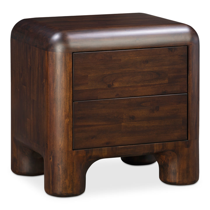 Whimsy Acacia Wood Nightstand