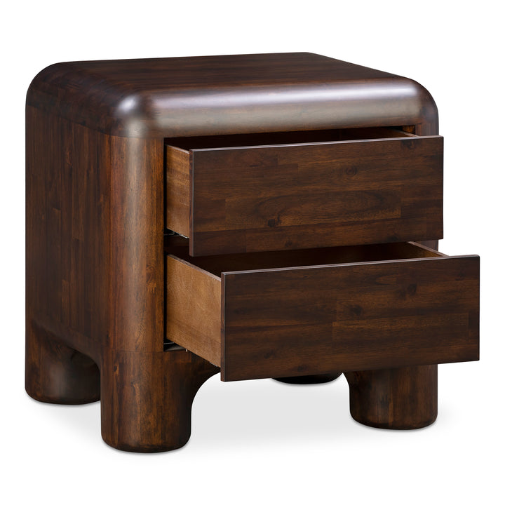 Whimsy Acacia Wood Nightstand