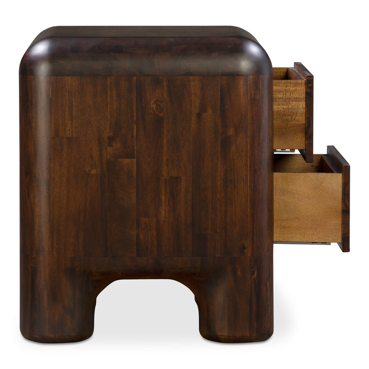 Whimsy Acacia Wood Nightstand