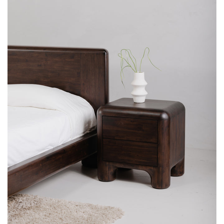 Whimsy Acacia Wood Nightstand
