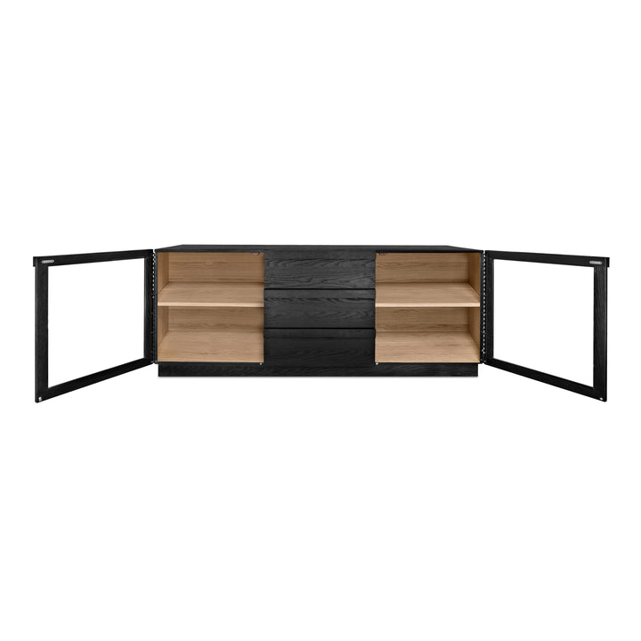 Vogue Cleat-Handled Sideboard in Dual Tone