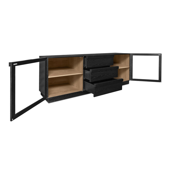 Vogue Cleat-Handled Sideboard in Dual Tone