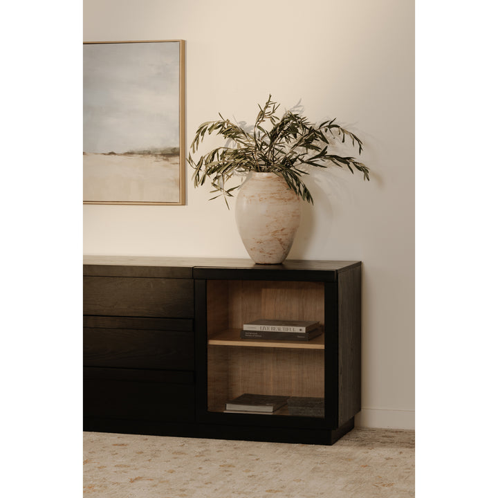 Vogue Cleat-Handled Sideboard in Dual Tone