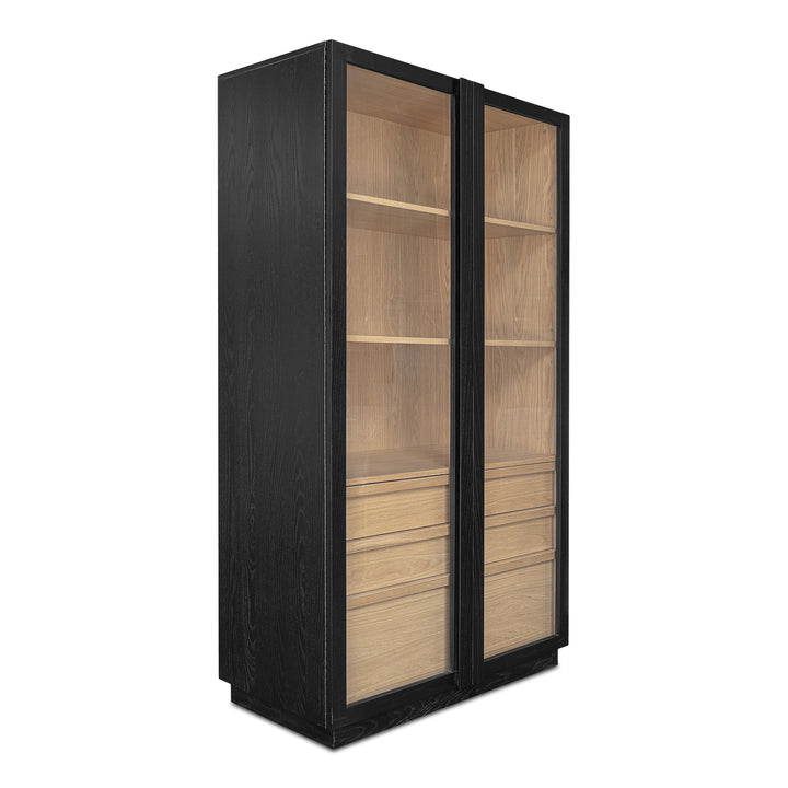 Parisian-Inspired Tall Display Cabinet