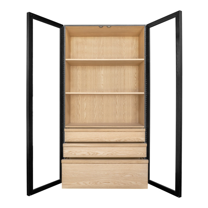 Parisian-Inspired Tall Display Cabinet