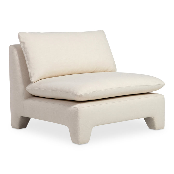 Retro-Chic Lounge Seater with Plush Padding