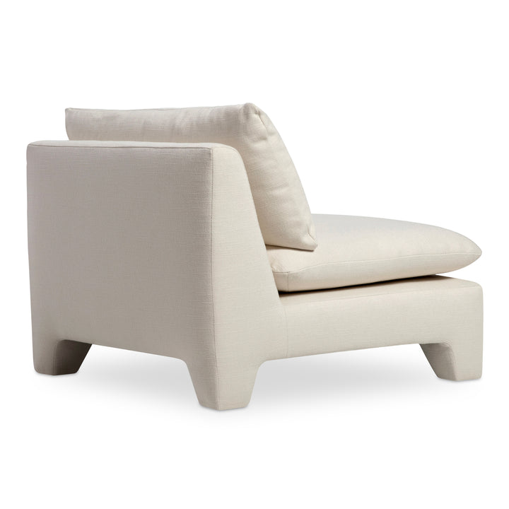 Retro-Chic Lounge Seater with Plush Padding