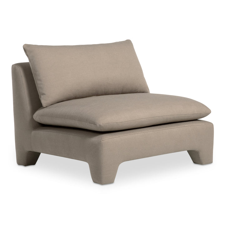 Retro-Chic Lounge Seater with Plush Padding