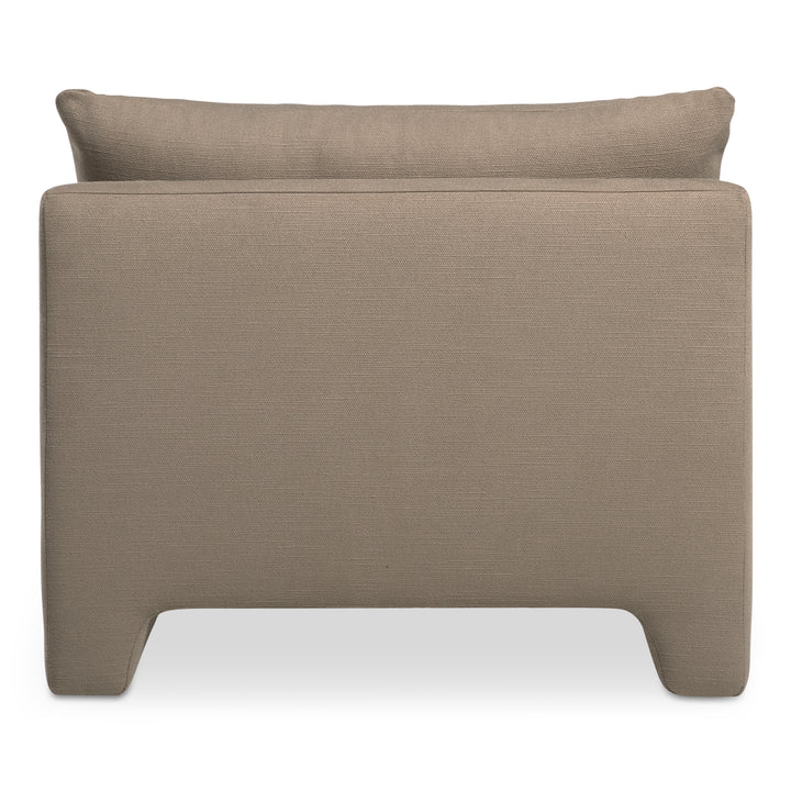 Retro-Chic Lounge Seater with Plush Padding