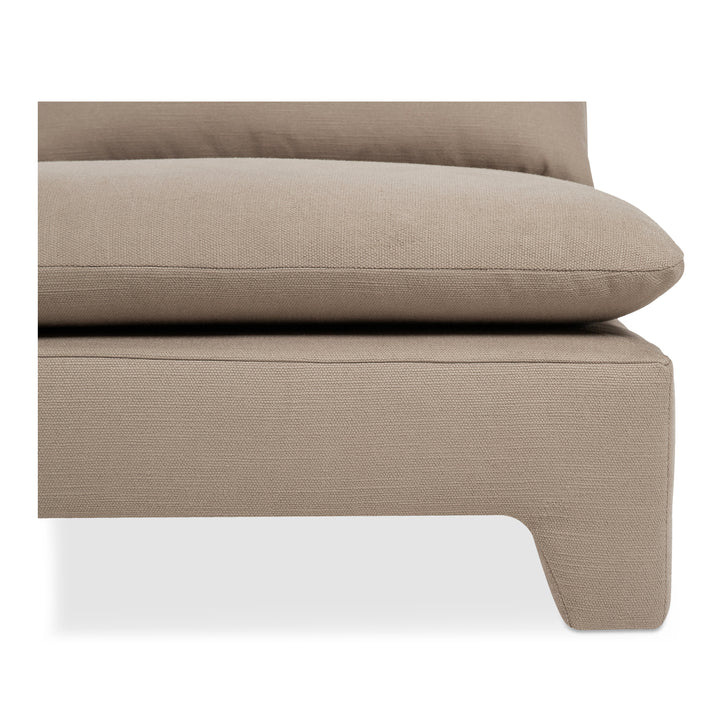 Retro-Chic Lounge Seater with Plush Padding