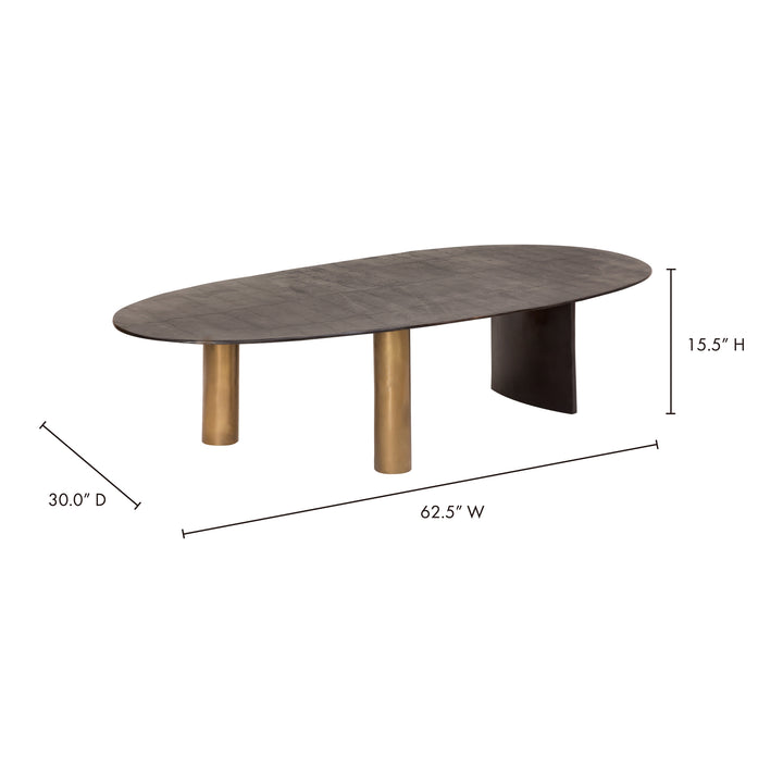 Urban Worn Oval Coffee Table