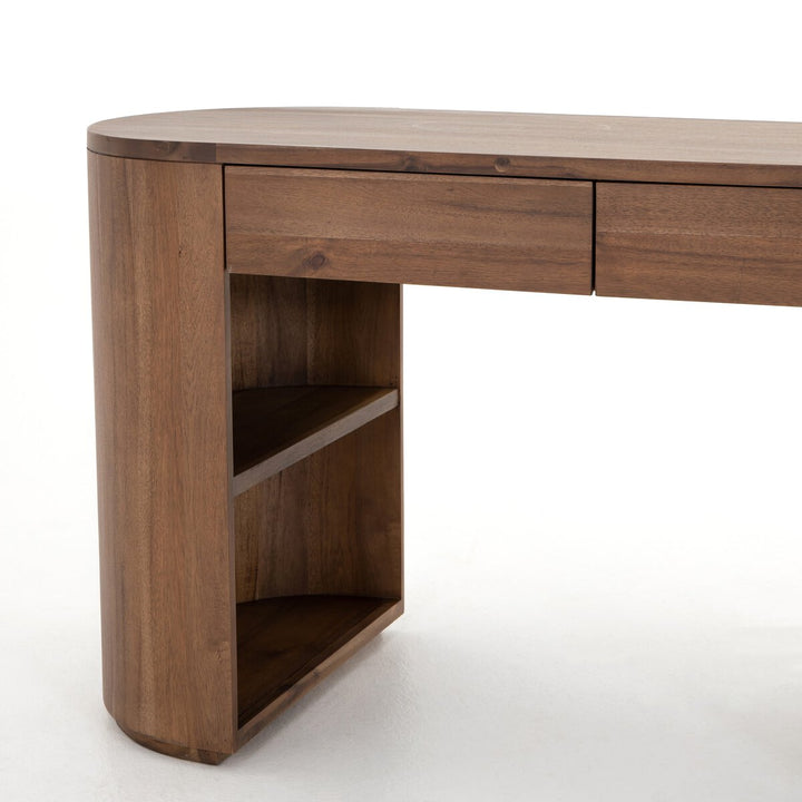Penny Desk - Caramel Brown