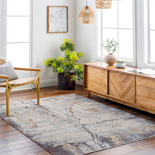 Aida Azure Artistry Runner Rug
