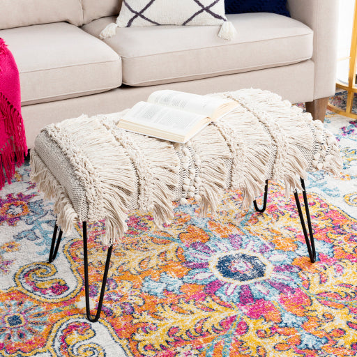 Moroccan Elegance Adilah 18"H x 32"W x 16"D Bench