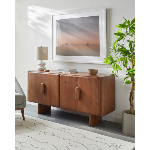 Anish AHS-001 31"H x 65"W x 17"D Storage Cabinet