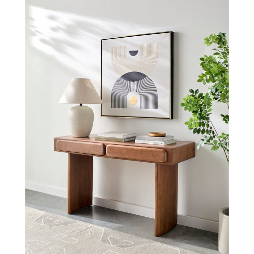 Amani Mid-Century Modern 30"H x 51"W x 18"D Console Table