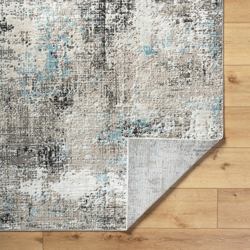 Allegro Azure Machine Woven Rug