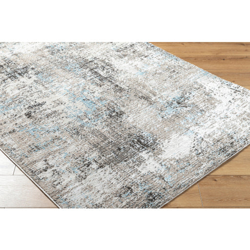 Allegro Azure Machine Woven Rug