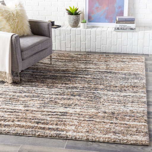 Aliyah Shag Azure Accent Rug