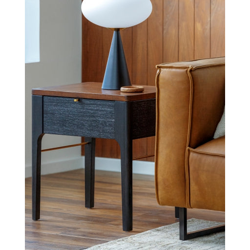 Ellora Mid-Century Modern End Table