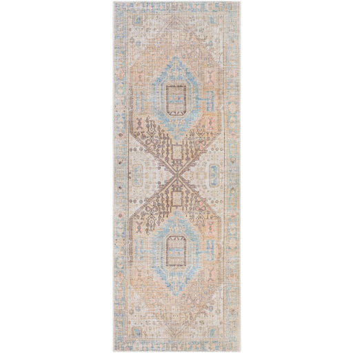 Alanya Artisan Adorned Runner Rug