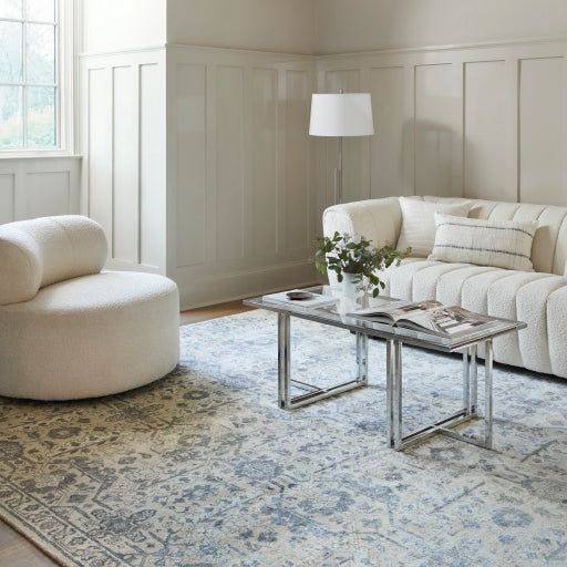 Sophisticated Canberra 17H x 44W x 21D Glass Coffee Table