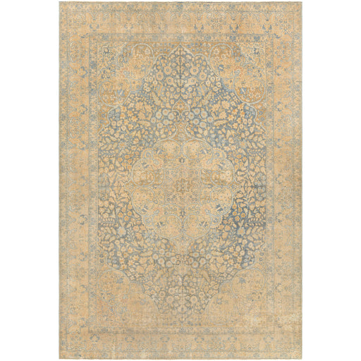 Antique One of a Kind Artisanal Aubusson Area Rug