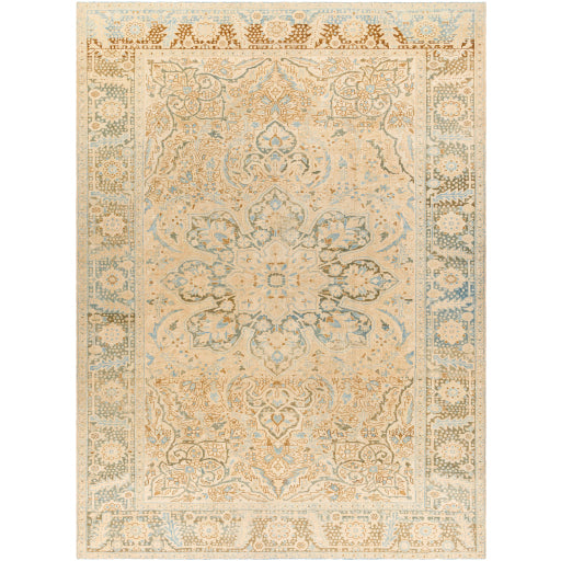Antique One of a Kind Artisanal Aubusson Area Rug