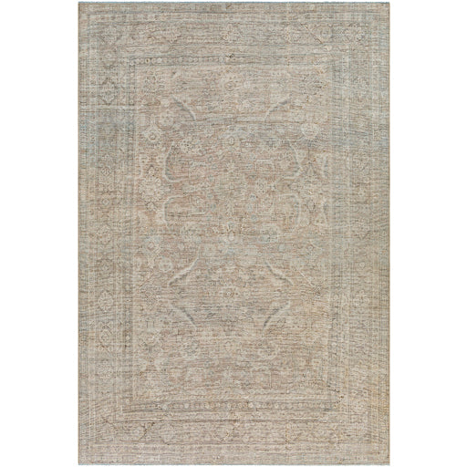 Antique One of a Kind Artisanal Arras Handwoven Rug
