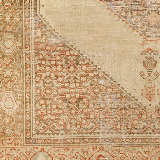 Antique One-of-a-Kind Artisanal Aubusson-Adorned Area Rug