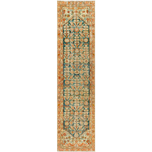 Antique One of a Kind Artisanal Accent Runner
