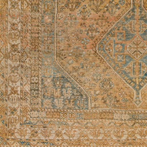 Antique Original Oriental Art Knotwork Handcrafted Rug