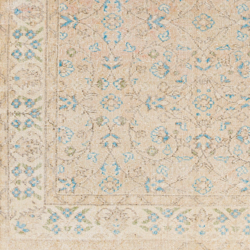 Antique One-of-a-Kind Artisan Accent Area Rug