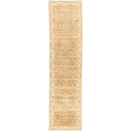 Antique One of a Kind Artisanal Alleyway Accent Rug