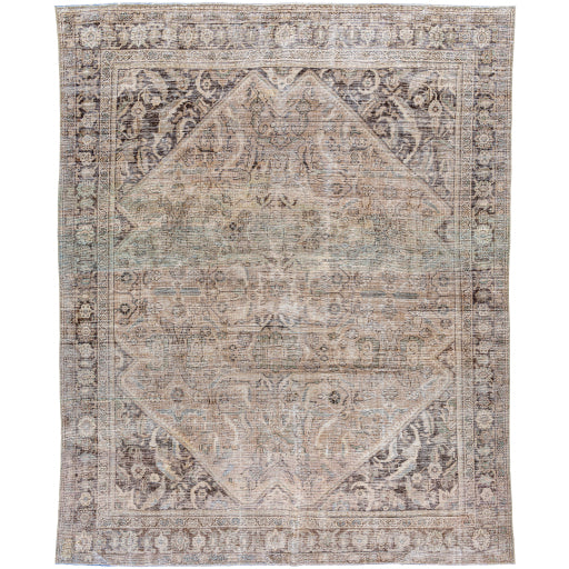 Antique One of a Kind Artisanal Aubusson Area Rug