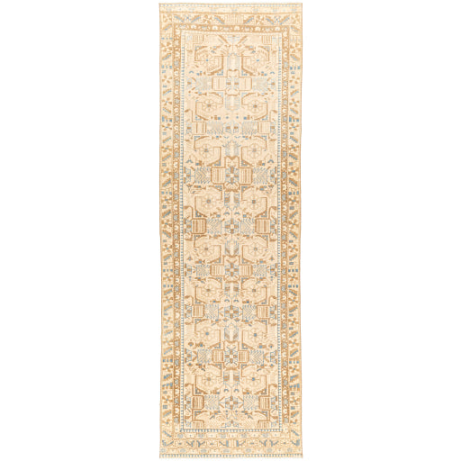 Antique One-of-a-Kind Artisan Acanthus Area Rug