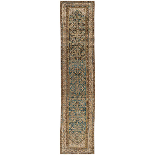 Antique One of a Kind Artisanal Aubusson-1740 Handwoven Runner