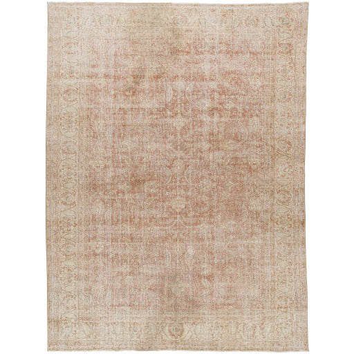 Antique One of a Kind Artisanal Aubusson Area Rug