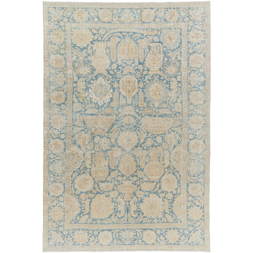 Antique One-of-a-Kind Artisanal Aubusson Area Rug