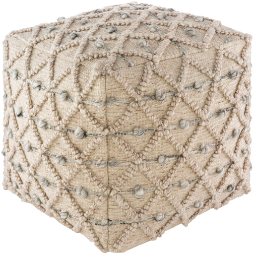 Stylish 18"H x 18"W x 18"D Pouf
