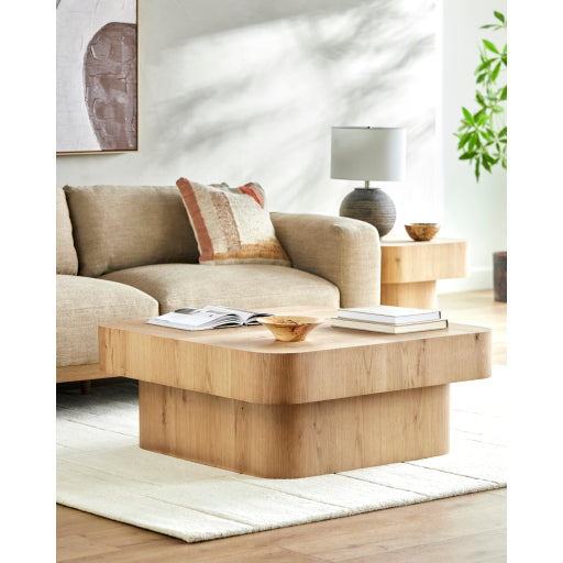 Modern Luxe 16H x 40W x 40D Coffee Table