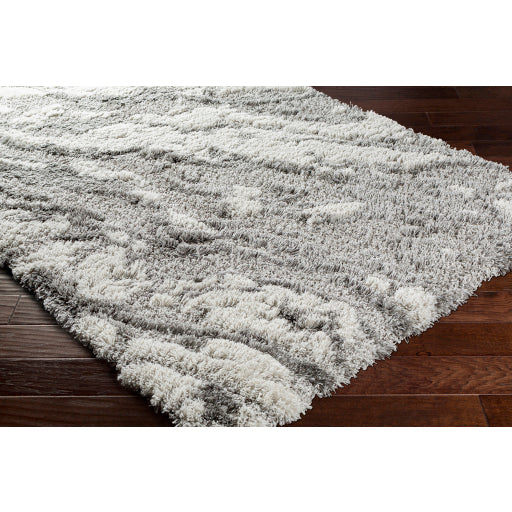 Alta Shag Amber Silhouette Machine Woven Rug