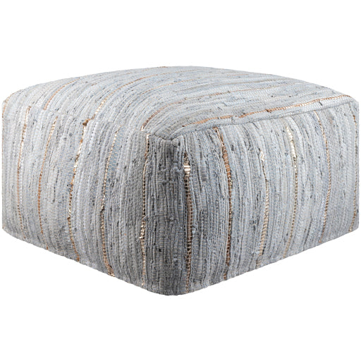 Rustic Woven 13H x 24W x 24D Pouf